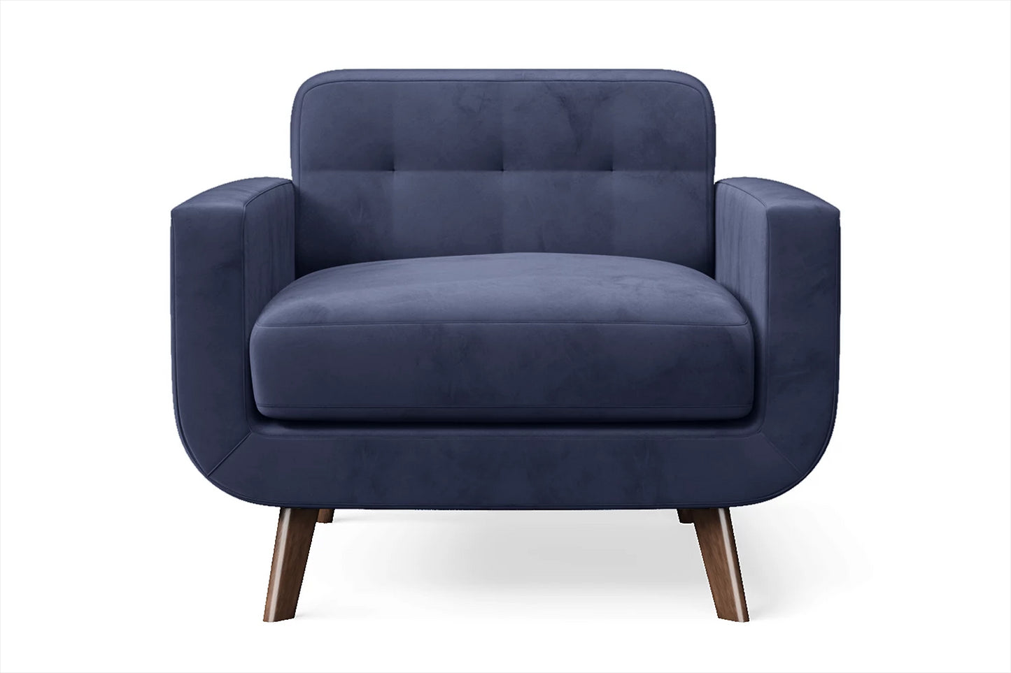 Marsela Armchair Dark Blue Velvet