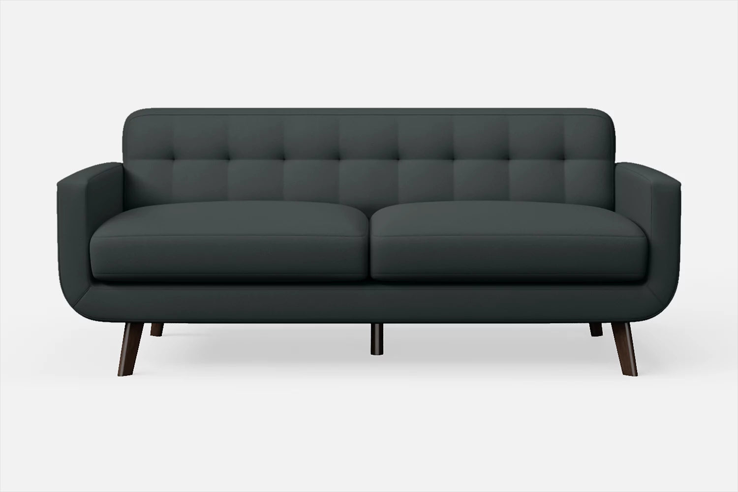 Marsela 2 Seater Sofa Slate Leather