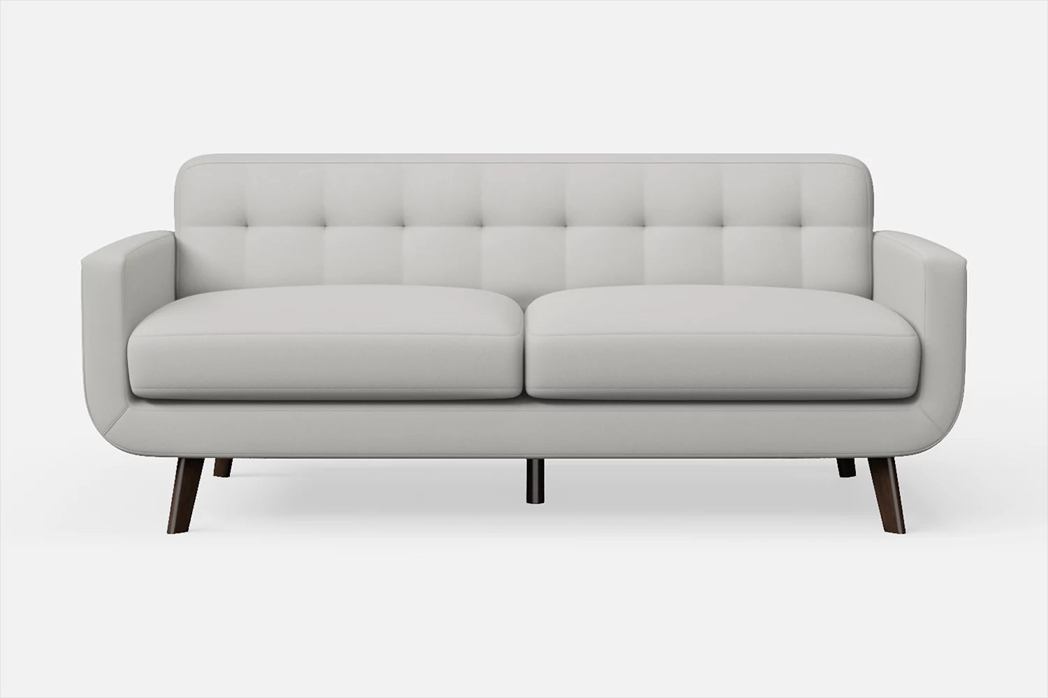 Marsela 2 Seater Sofa White Leather