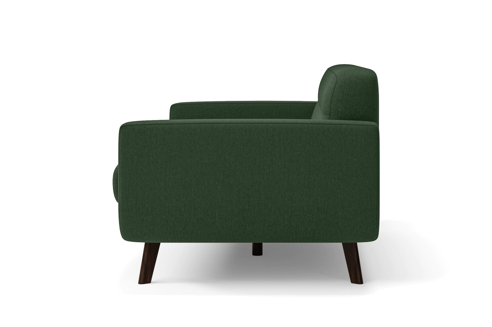 Marsela 2 Seater Sofa Forest Green Linen Fabric