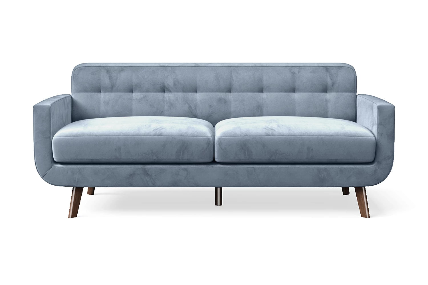 Marsela 2 Seater Sofa Baby Blue Velvet