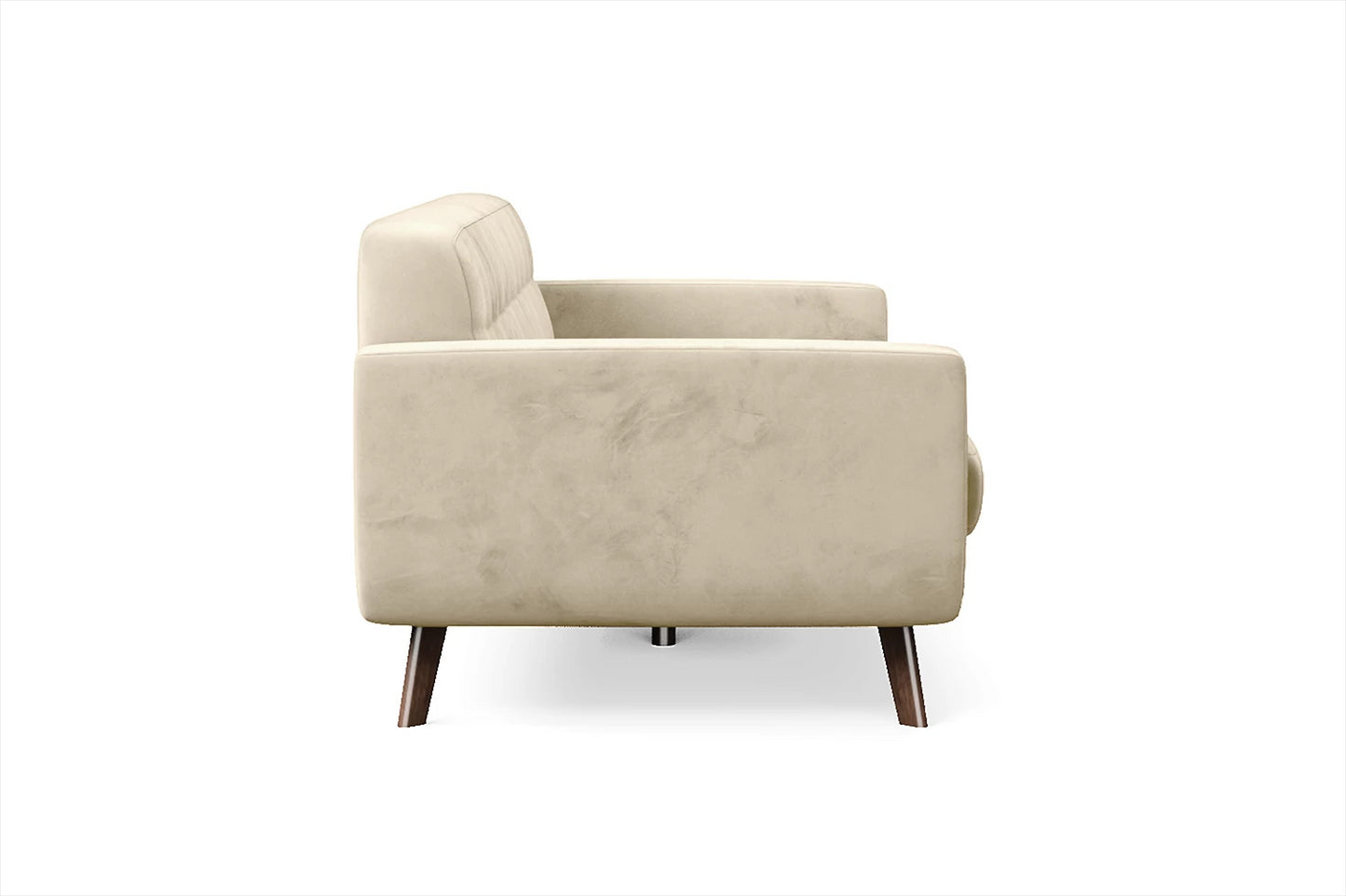 Marsela 2 Seater Sofa Cream Velvet