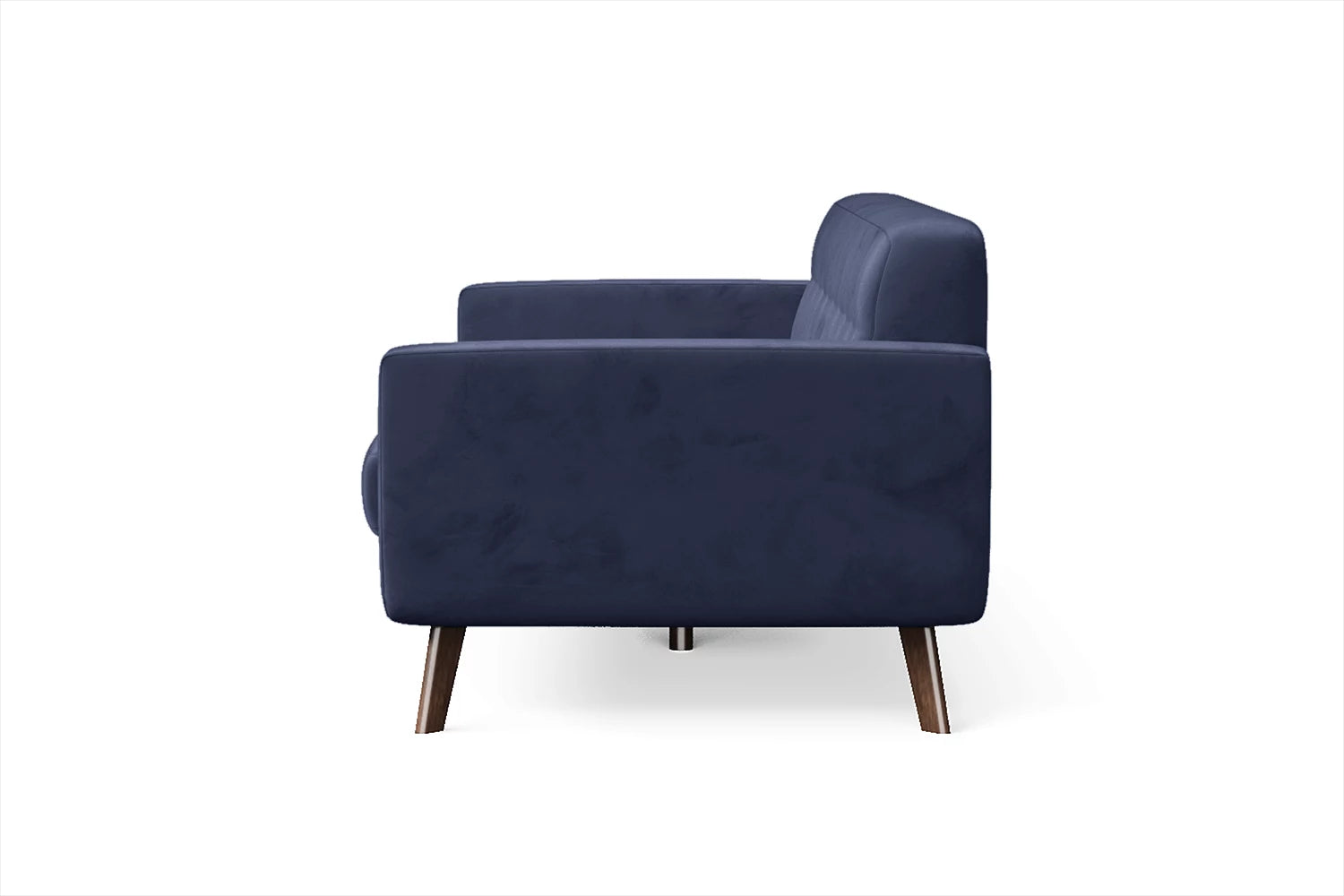 Marsela 2 Seater Sofa Dark Blue Velvet