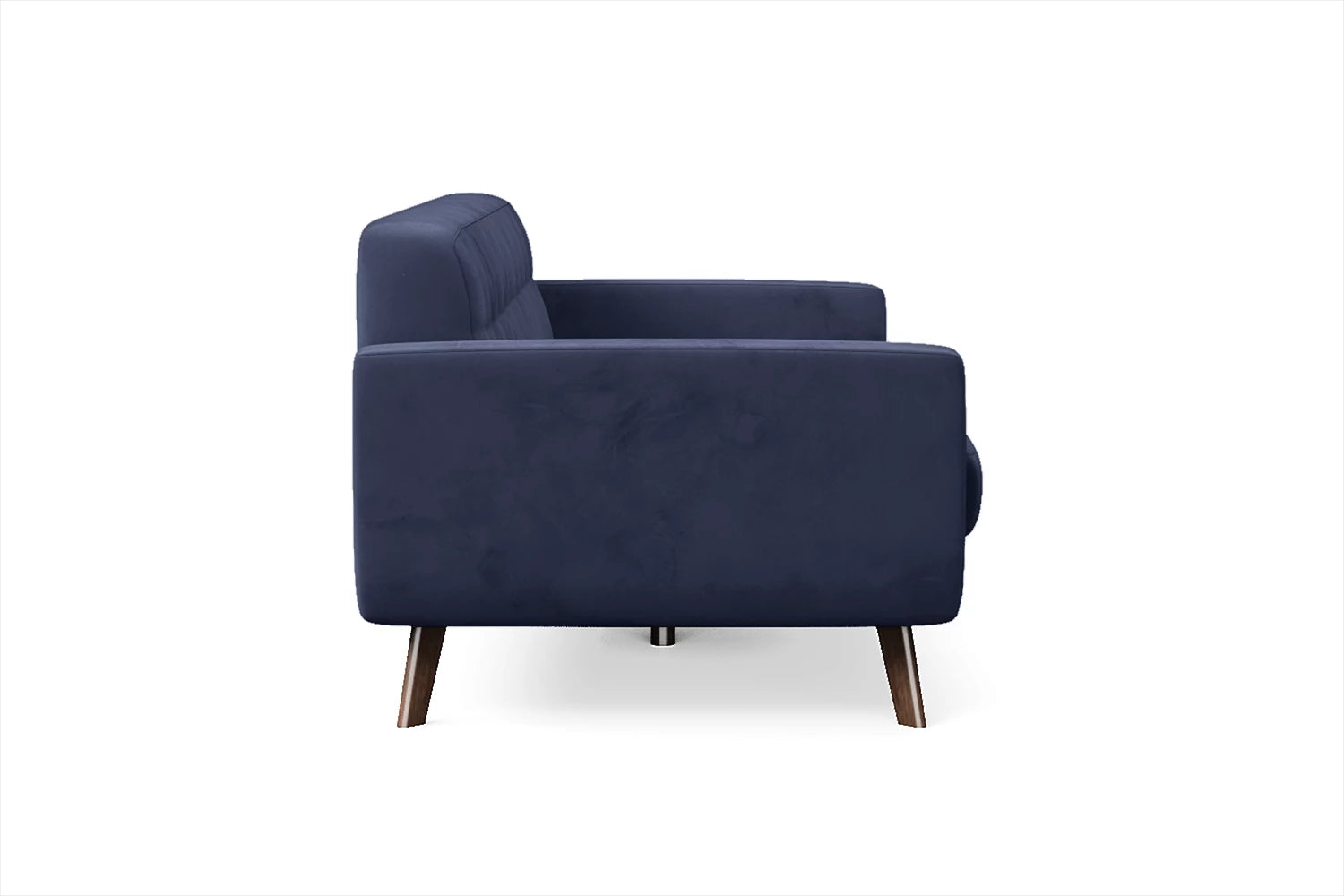 Marsela 2 Seater Sofa Dark Blue Velvet