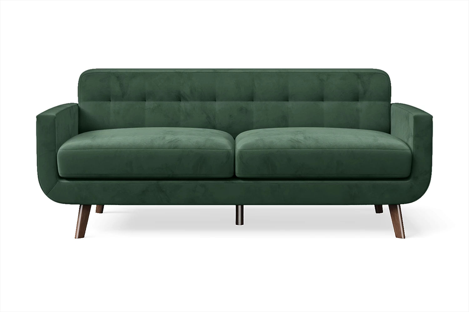 Marsela 2 Seater Sofa Green Velvet