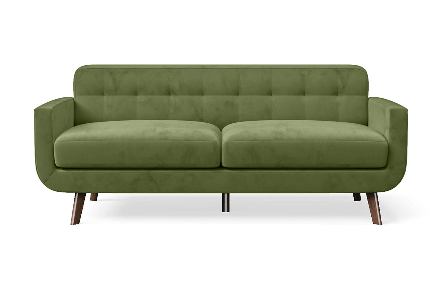 Marsela 2 Seater Sofa Lime Velvet