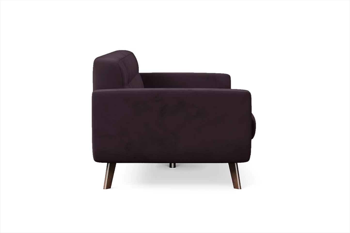 Marsela 2 Seater Sofa Purple Velvet