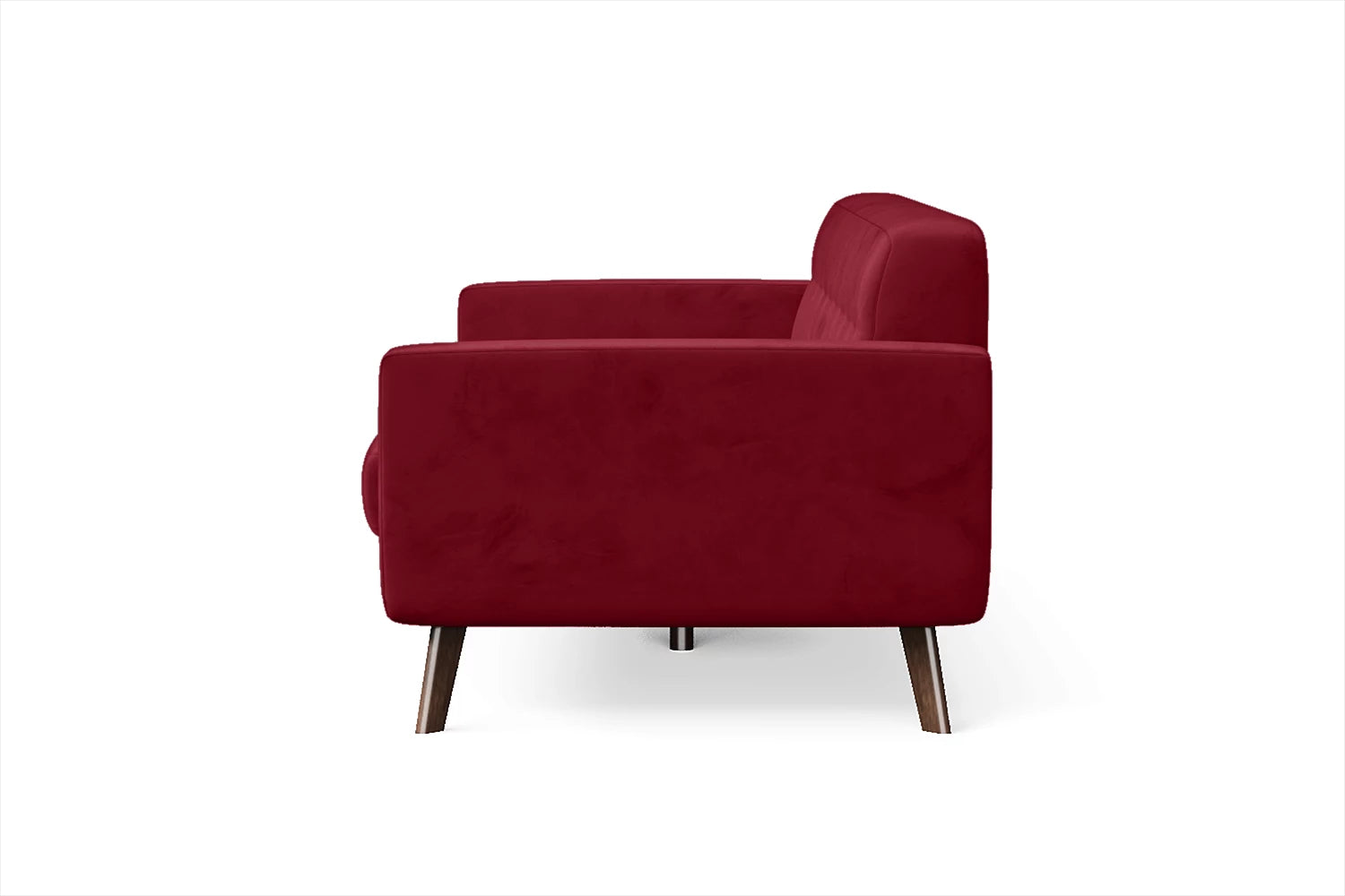 Marsela 2 Seater Sofa Red Velvet