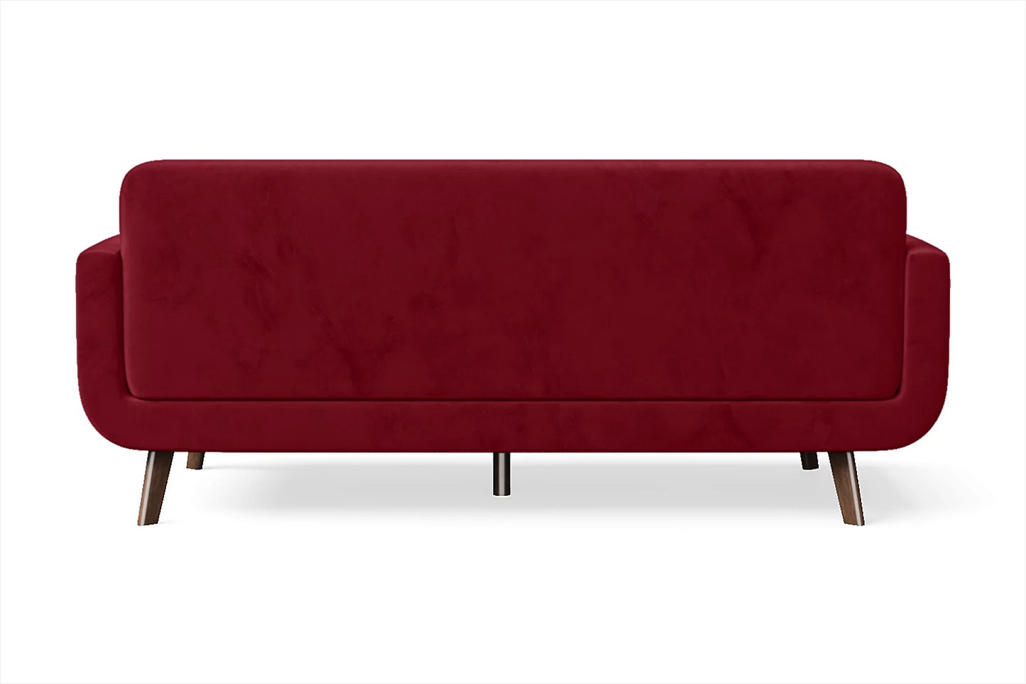 Marsela 2 Seater Sofa Red Velvet