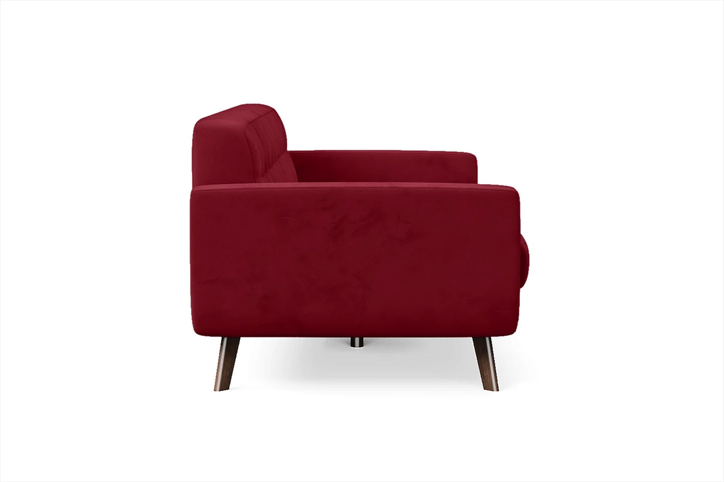 Marsela 2 Seater Sofa Red Velvet