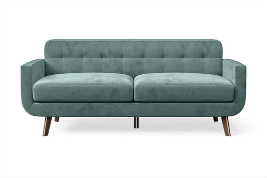 Marsela 2 Seater Sofa Teal Velvet