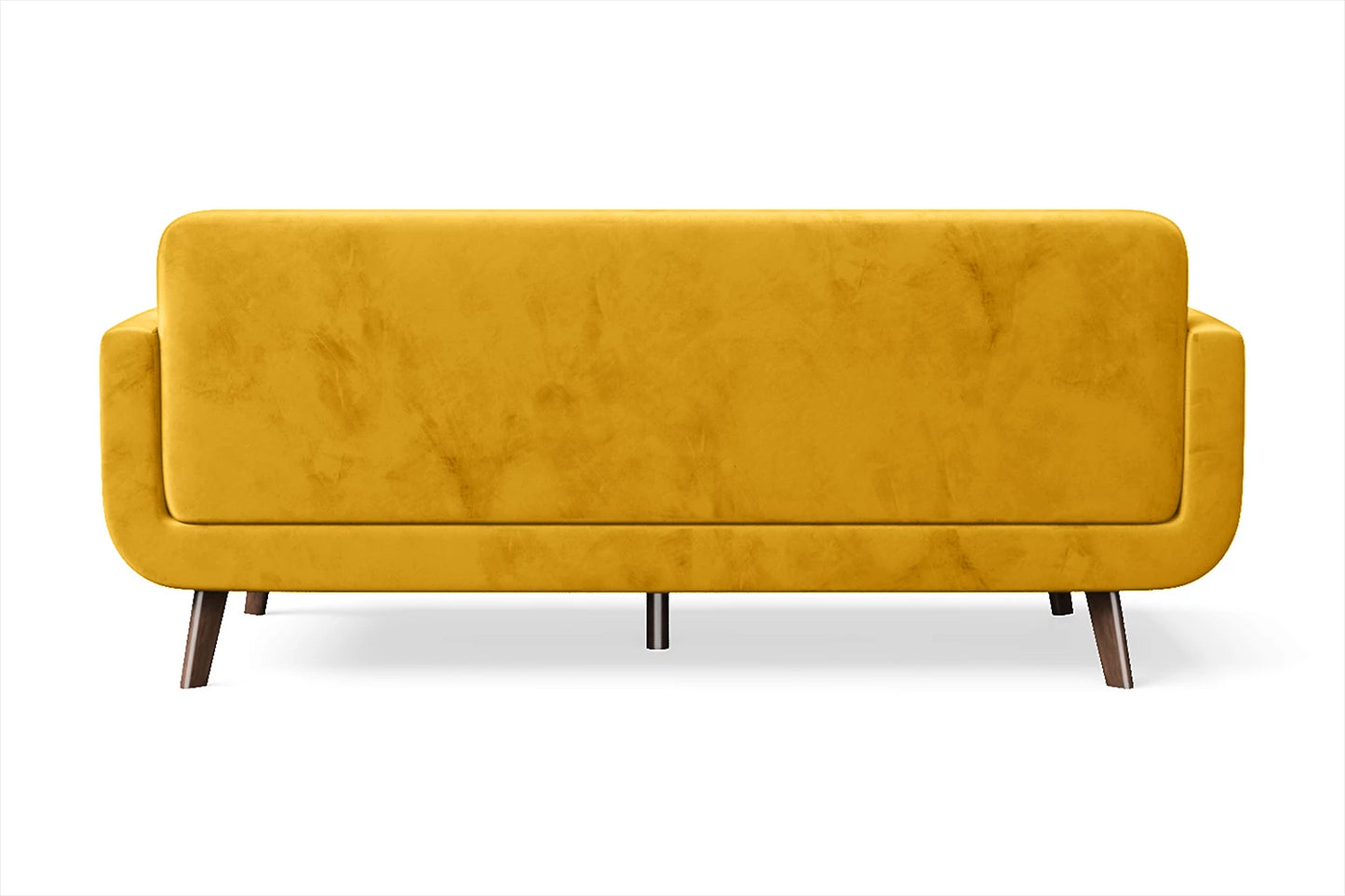 Marsela 2 Seater Sofa Yellow Velvet