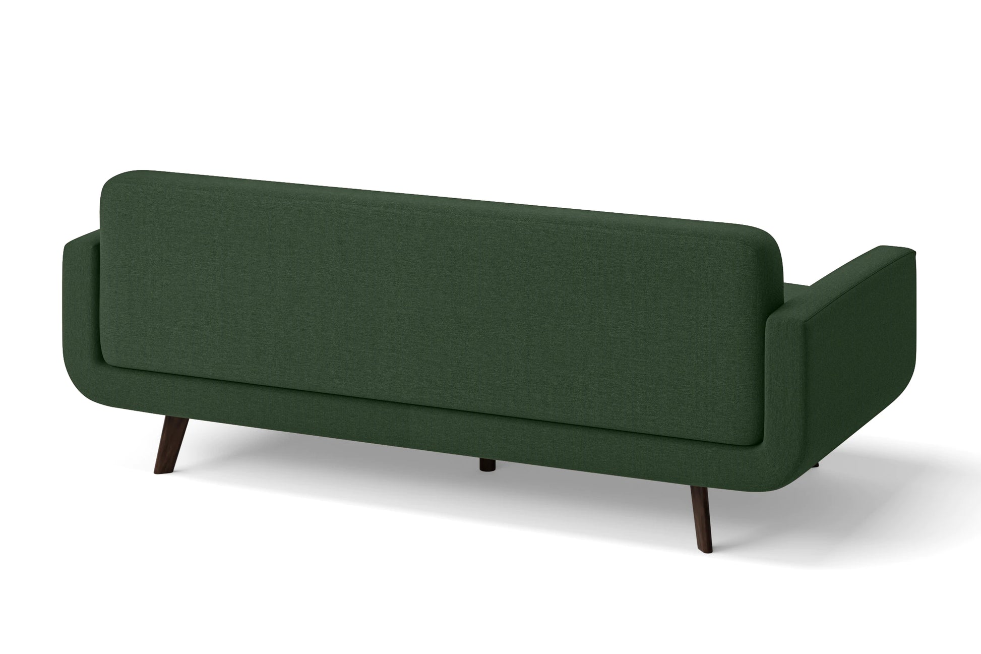 Marsela 3 Seater Sofa Forest Green Linen Fabric