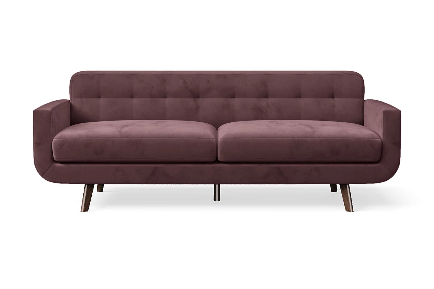 Marsela 3 Seater Sofa Grape Velvet