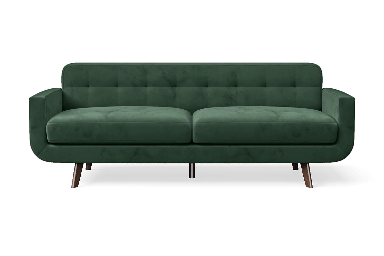 Marsela 3 Seater Sofa Green Velvet