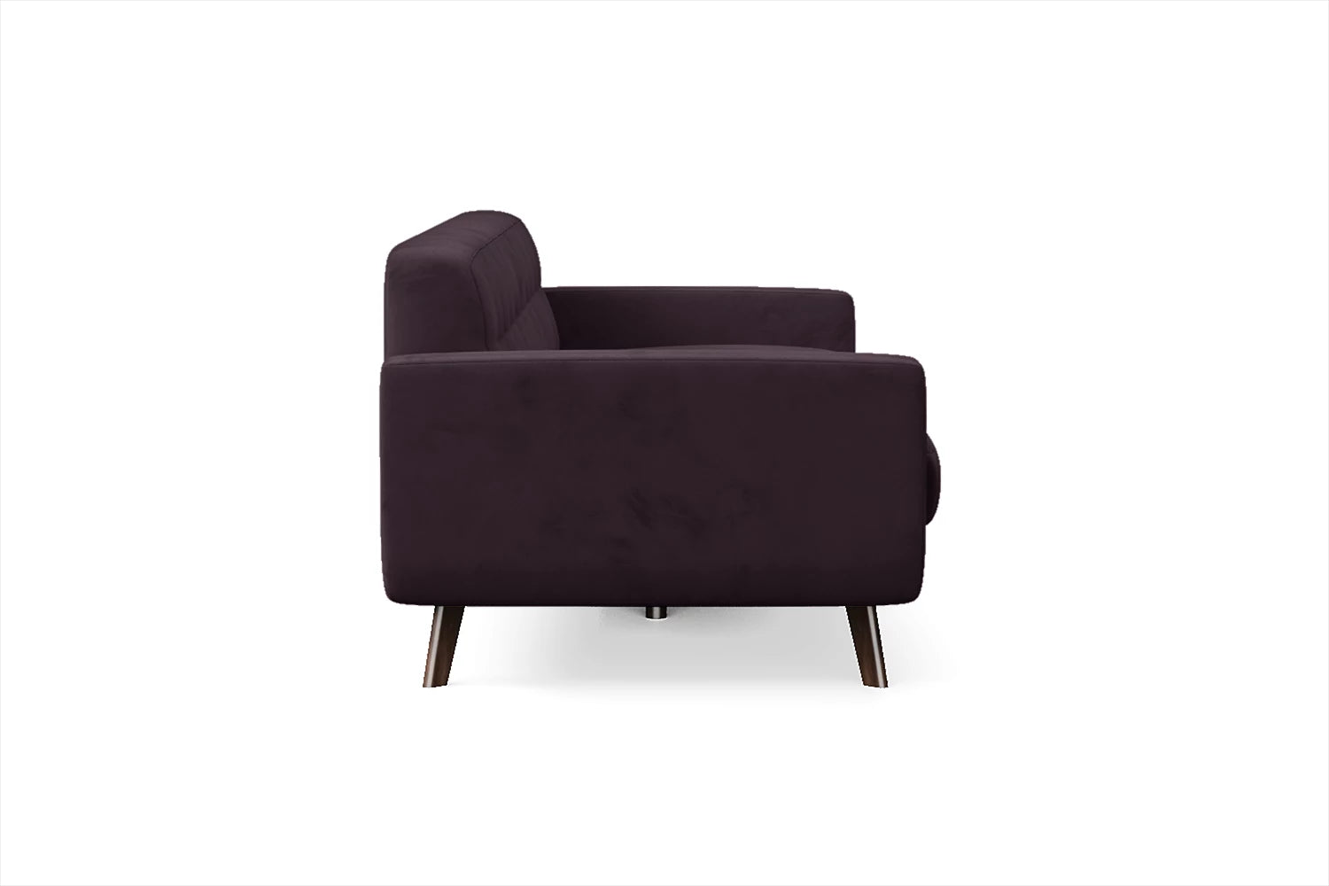 Marsela 3 Seater Sofa Purple Velvet