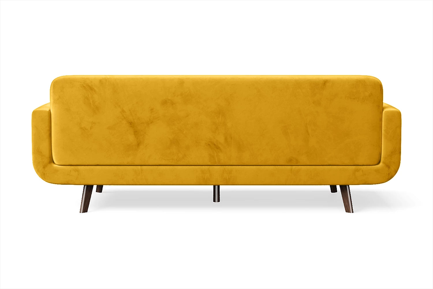 Marsela 3 Seater Sofa Yellow Velvet