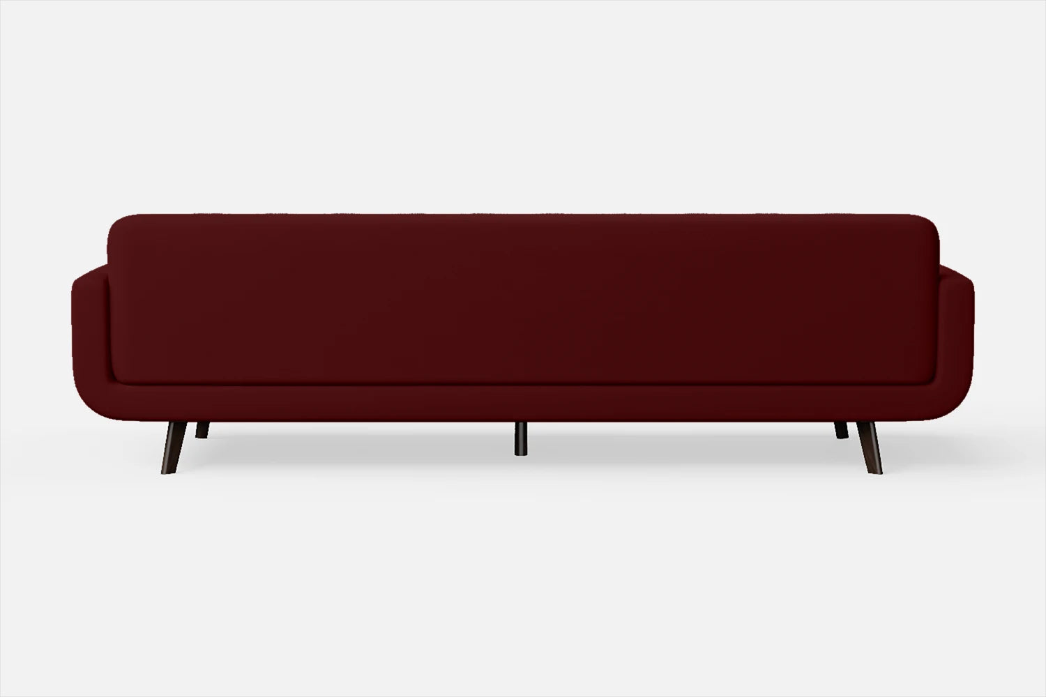 Marsela 4 Seater Sofa Red Leather