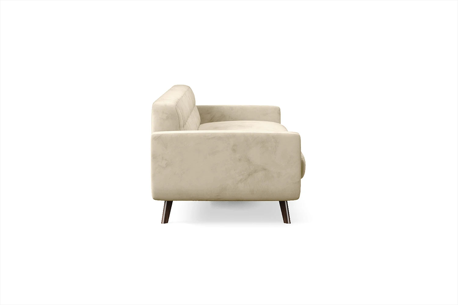 Marsela 4 Seater Sofa Cream Velvet