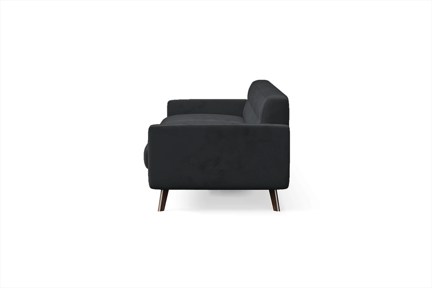 Marsela 4 Seater Sofa Dark Grey Velvet