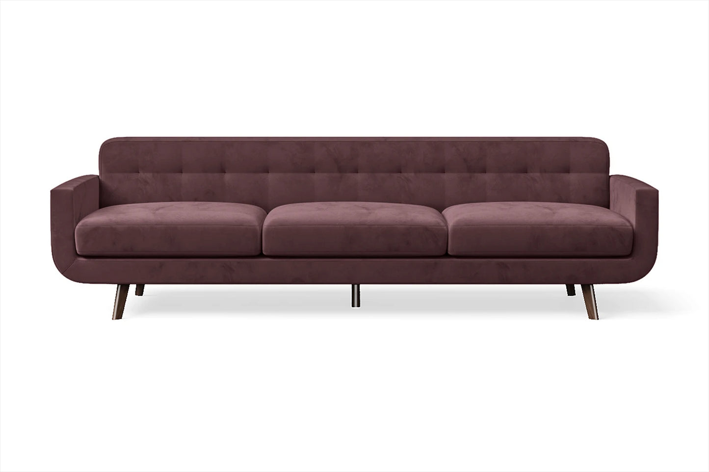 Marsela 4 Seater Sofa Grape Velvet