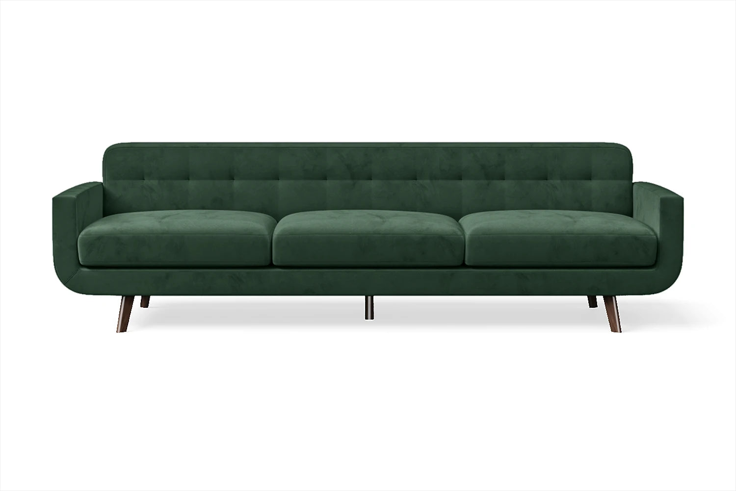 Marsela 4 Seater Sofa Green Velvet