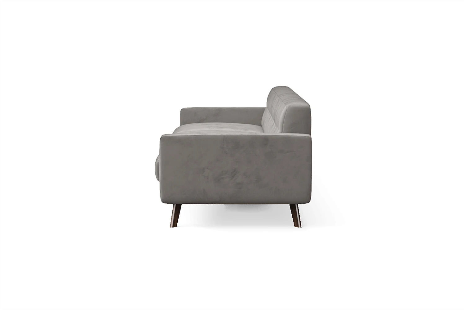 Marsela 4 Seater Sofa Grey Velvet