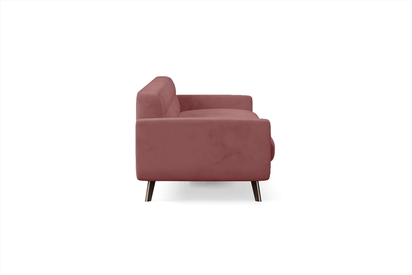 Marsela 4 Seater Sofa Pink Velvet