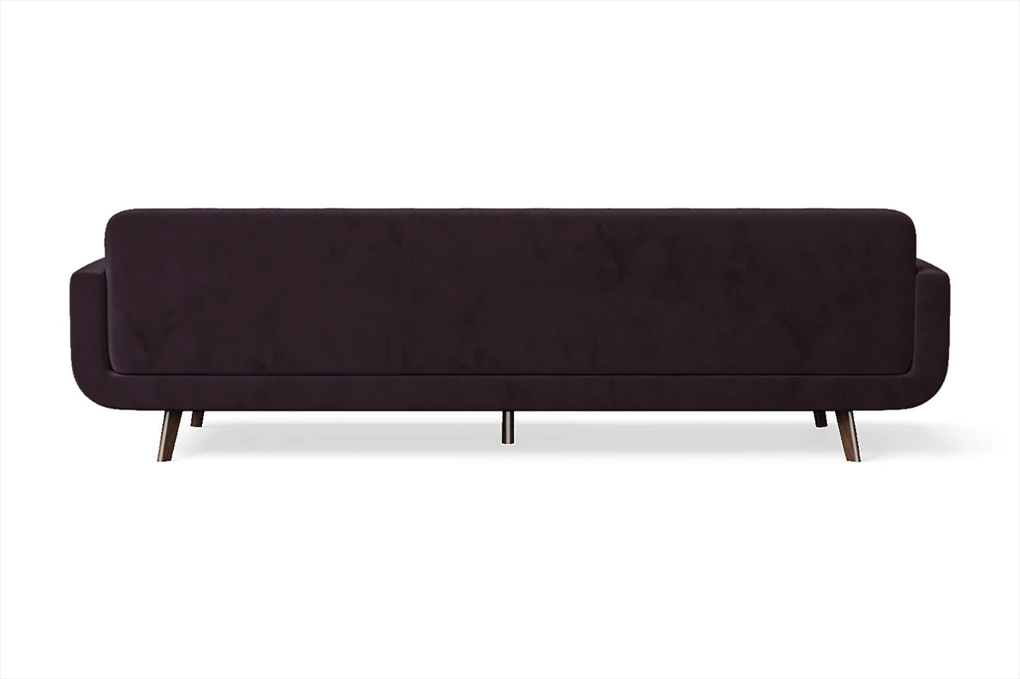 Marsela 4 Seater Sofa Purple Velvet