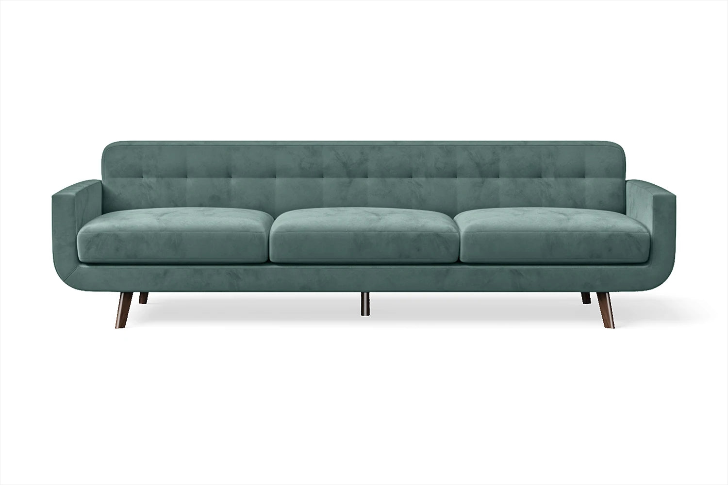 Marsela 4 Seater Sofa Teal Velvet