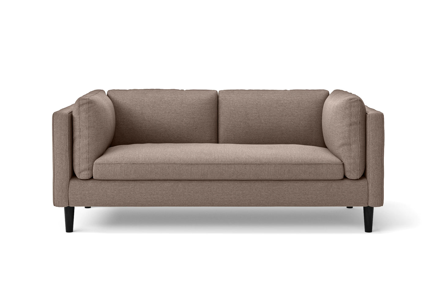 Matera 2 Seater Sofa Caramel Linen Fabric