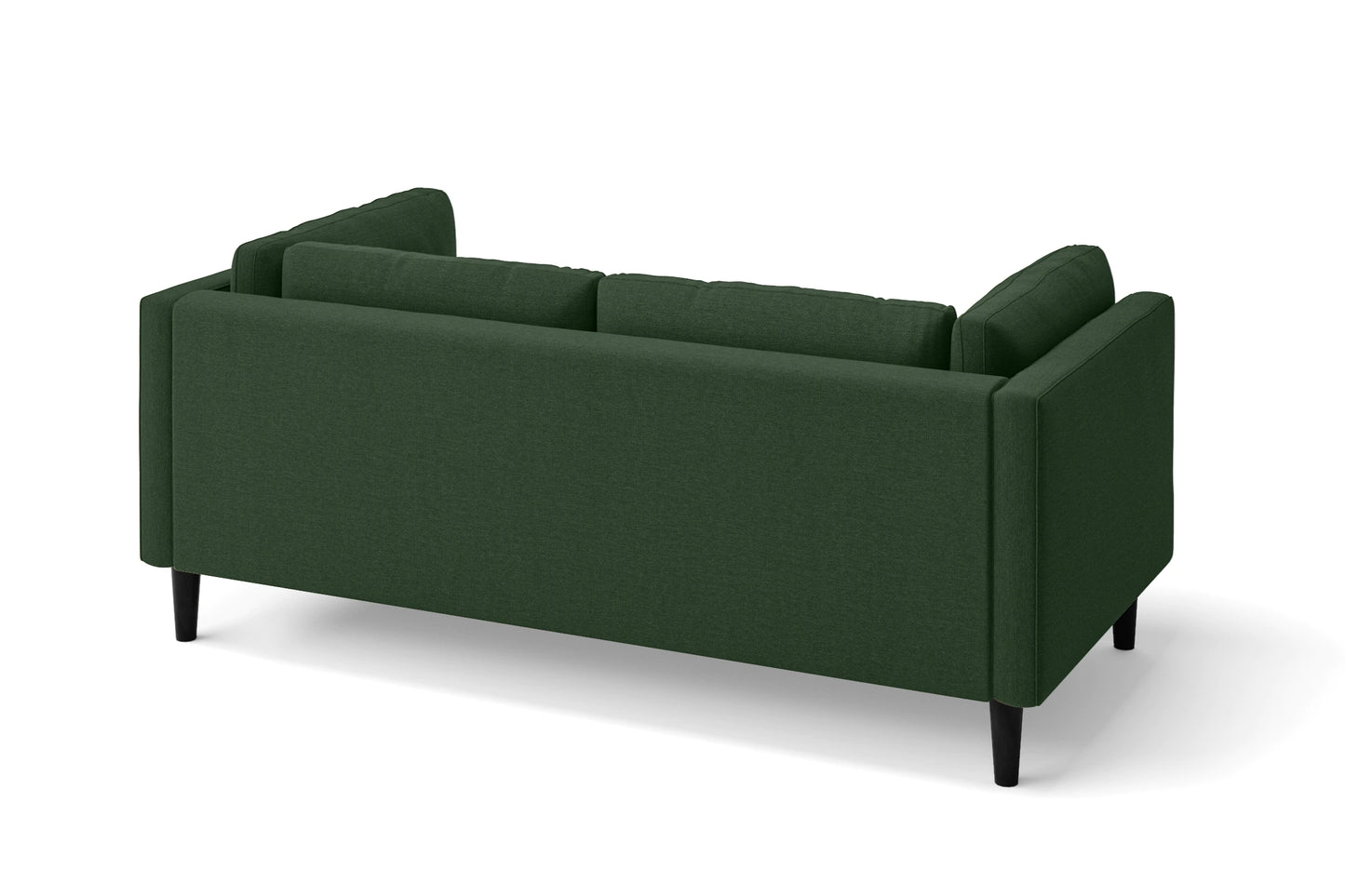 Matera 2 Seater Sofa Forest Green Linen Fabric