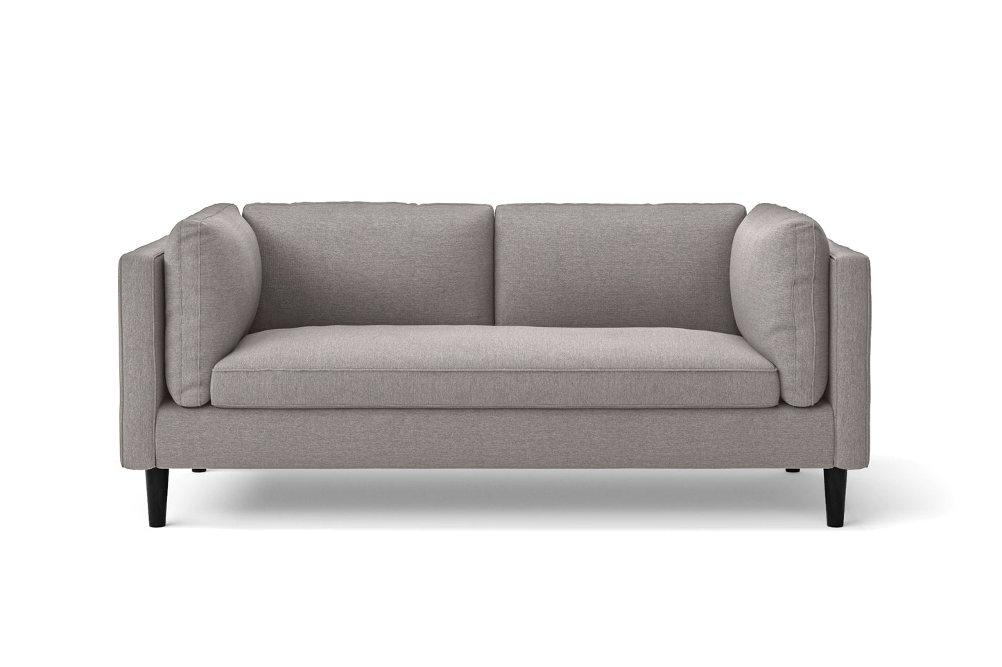 Matera 2 Seater Sofa Grey Linen Fabric