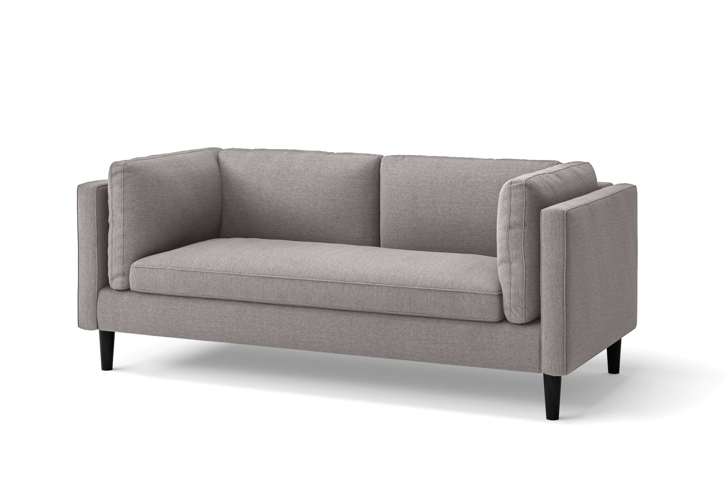 Matera 2 Seater Sofa Grey Linen Fabric