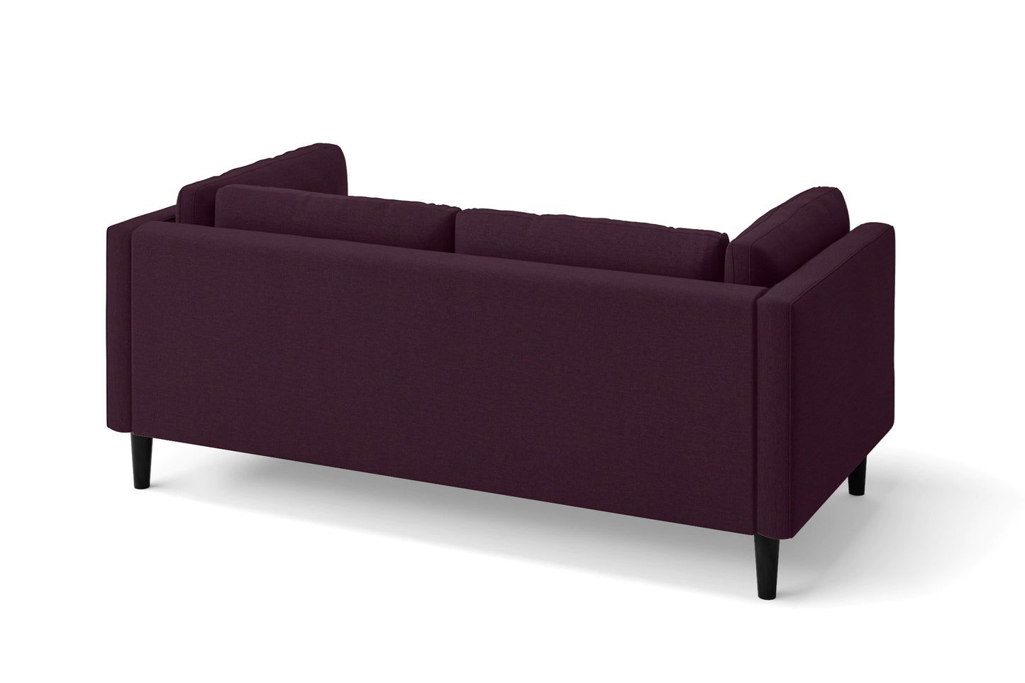 Matera 2 Seater Sofa Purple Linen Fabric