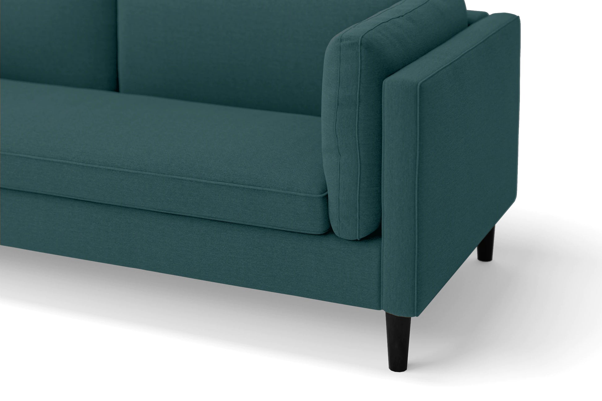 Matera 2 Seater Sofa Teal Linen Fabric