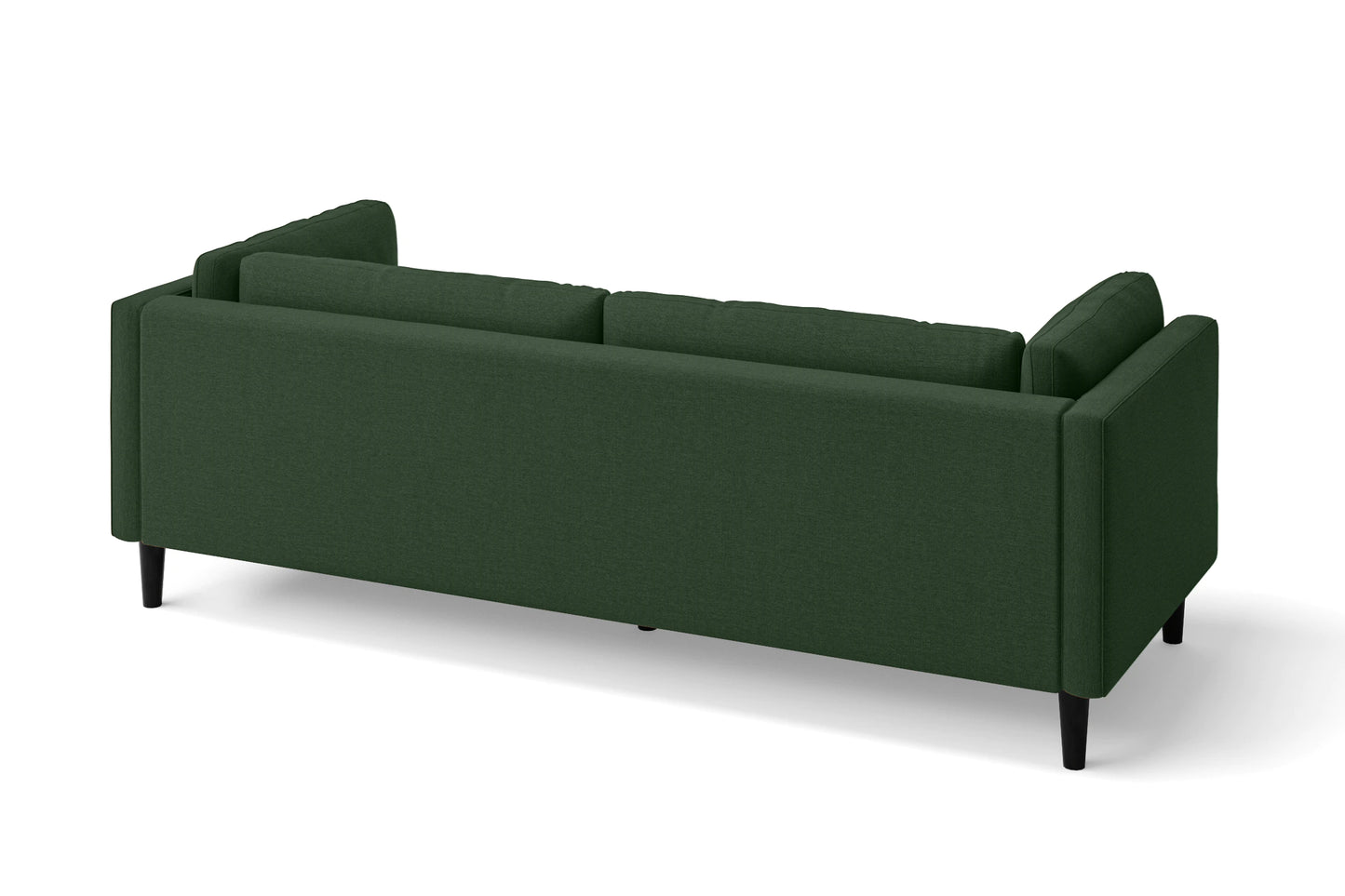 Matera 3 Seater Sofa Forest Green Linen Fabric