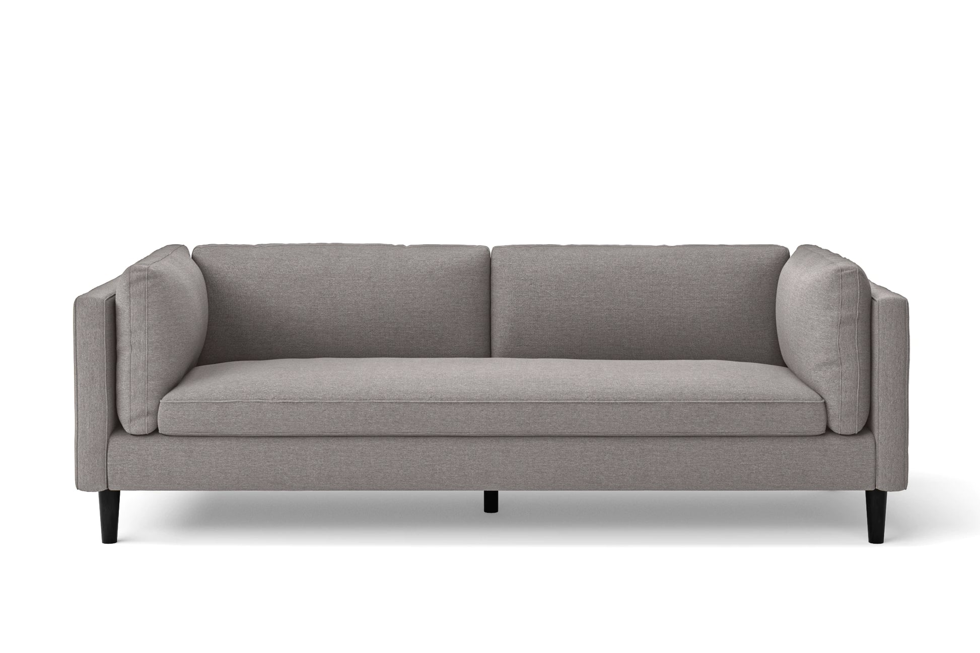 Matera 3 Seater Sofa Grey Linen Fabric