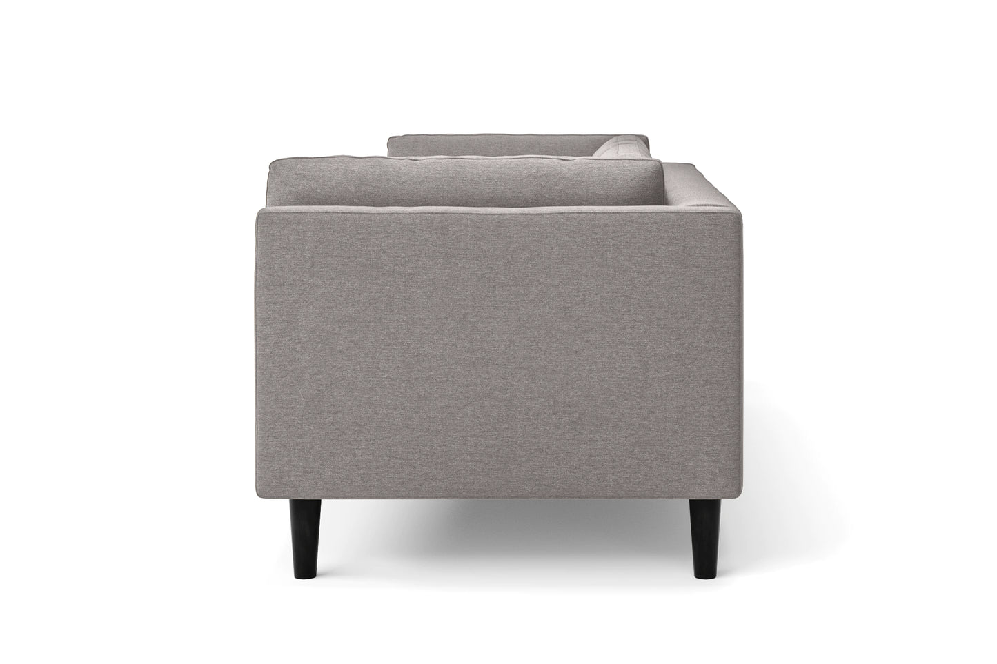 Matera 3 Seater Sofa Grey Linen Fabric