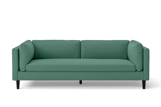 Matera 3 Seater Sofa Mint Green Linen Fabric