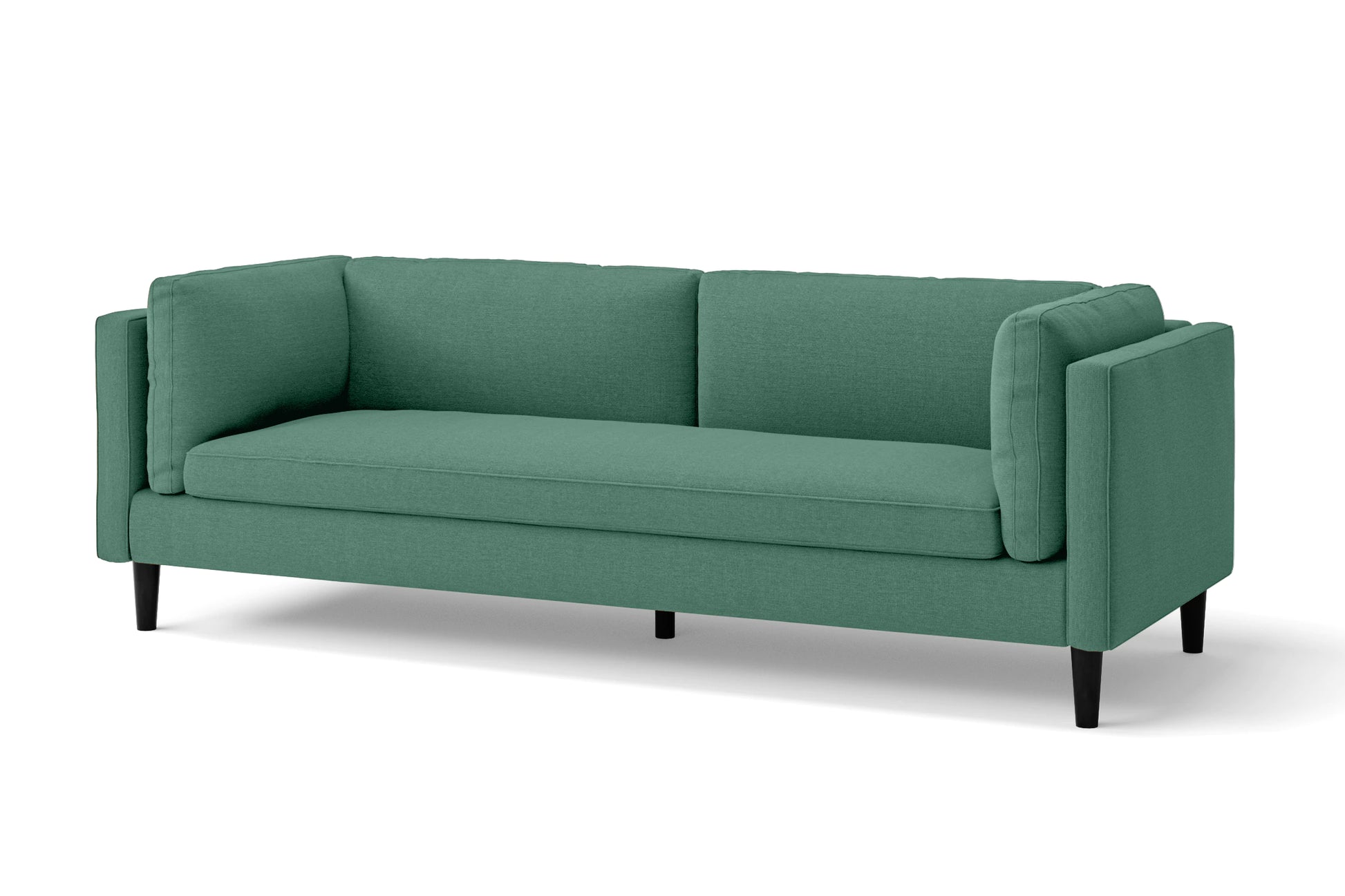 Matera 3 Seater Sofa Mint Green Linen Fabric