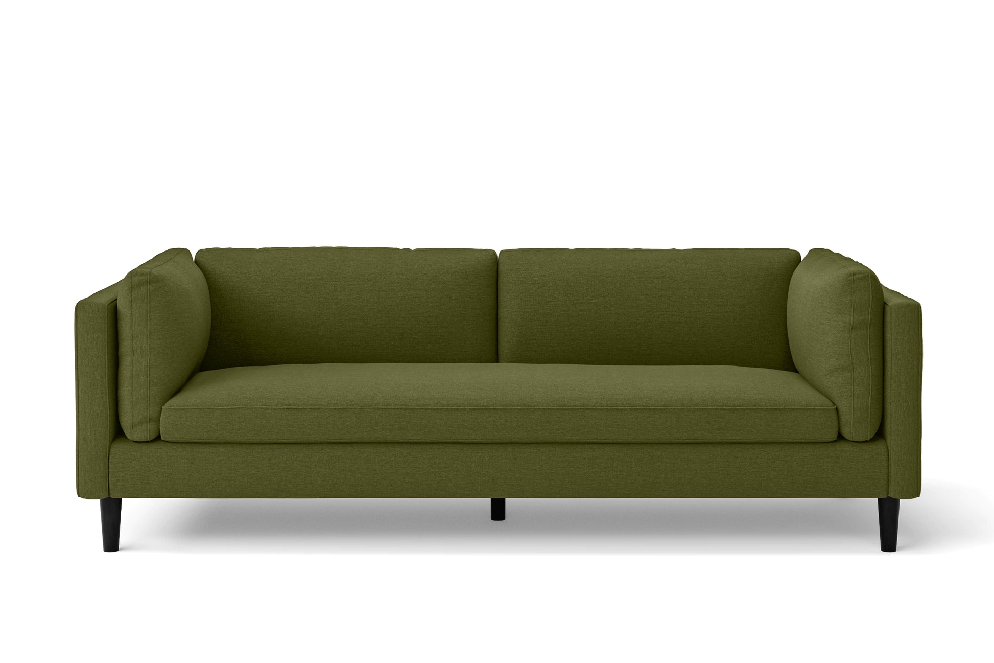 Matera 3 Seater Sofa Olive Linen Fabric