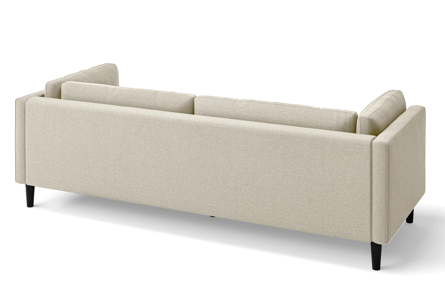 Matera 4 Seater Sofa Cream Linen Fabric