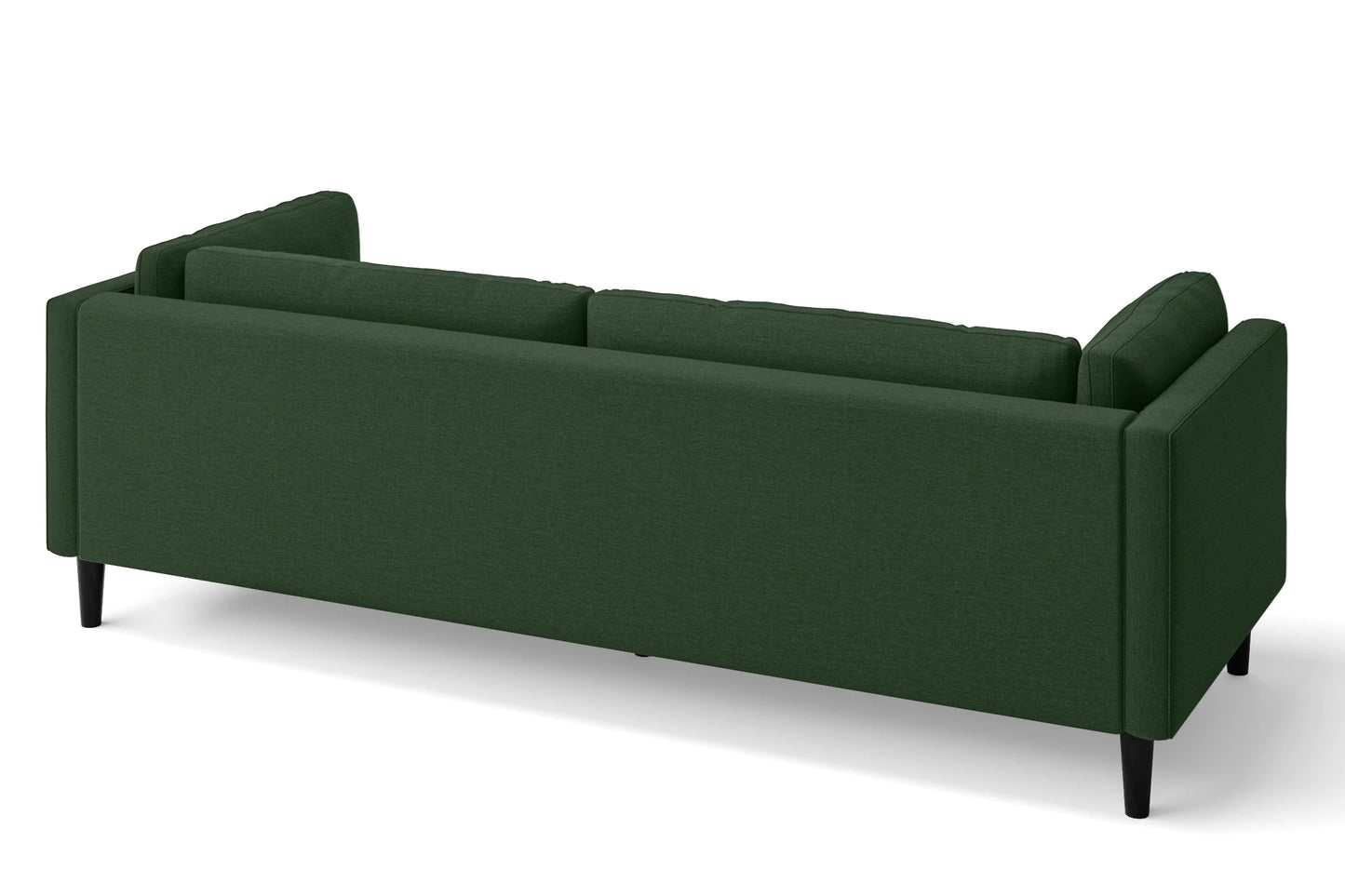 Matera 4 Seater Sofa Forest Green Linen Fabric