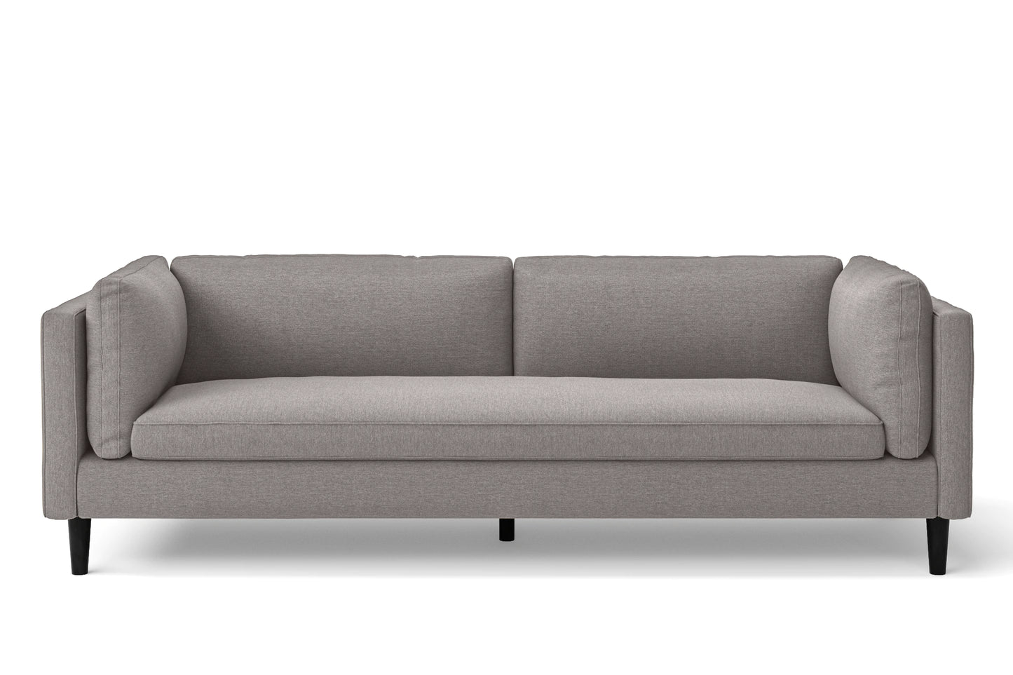 Matera 4 Seater Sofa Grey Linen Fabric