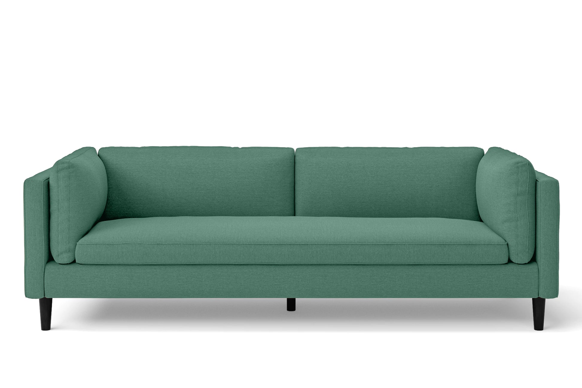 Matera 4 Seater Sofa Mint Green Linen Fabric