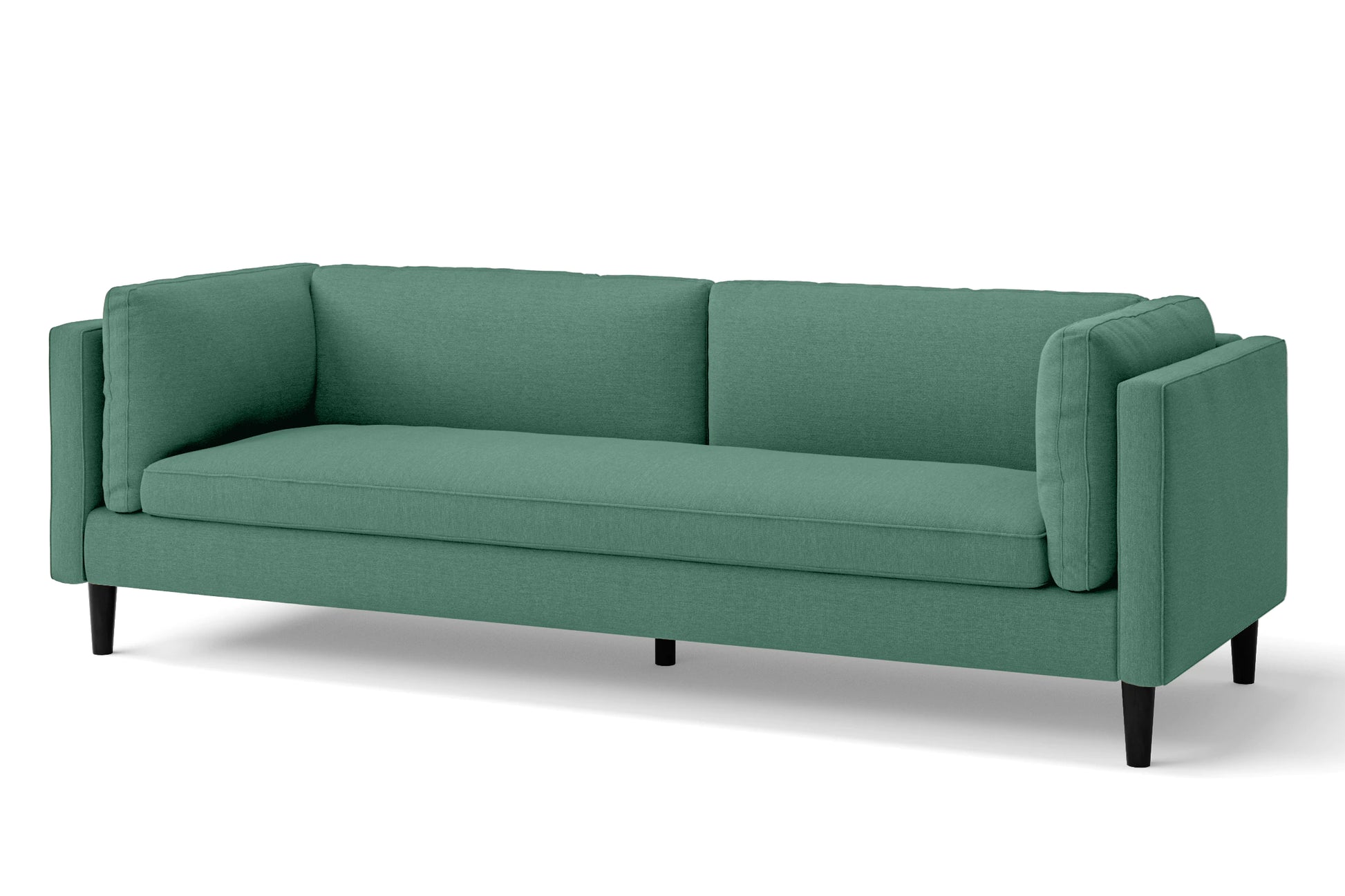 Matera 4 Seater Sofa Mint Green Linen Fabric