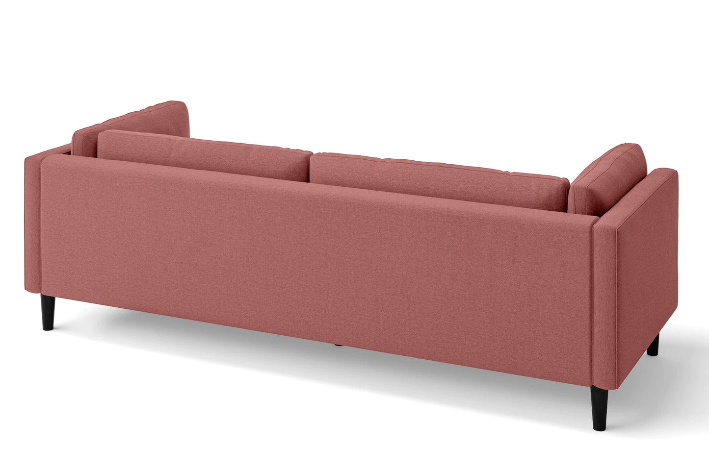 Matera 4 Seater Sofa Rose Pink Linen Fabric