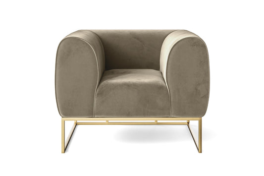 Mazara Armchair Sand Velvet