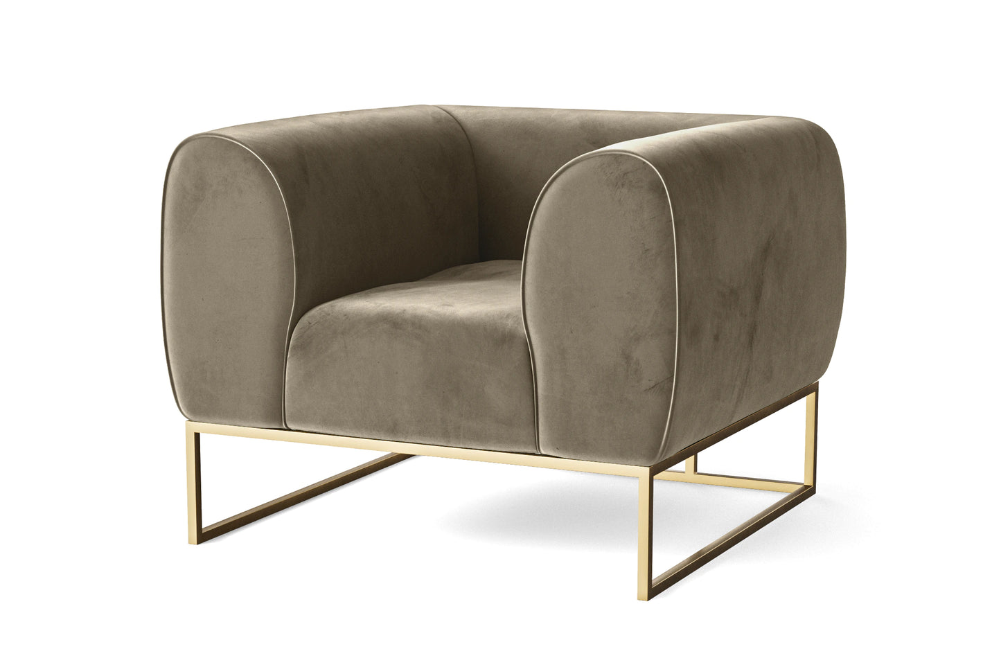 Mazara Armchair Sand Velvet